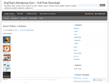 Tablet Screenshot of dngteam.wordpress.com