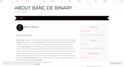 Desktop Screenshot of ftb.aboutbancdebinary.wordpress.com