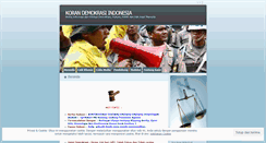 Desktop Screenshot of korandemokrasiindonesia.wordpress.com