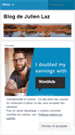 Mobile Screenshot of julienlaz.wordpress.com