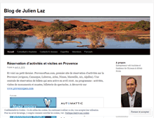 Tablet Screenshot of julienlaz.wordpress.com