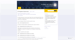 Desktop Screenshot of laspinanelfianco.wordpress.com