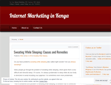 Tablet Screenshot of internetmarketinginkenya.wordpress.com