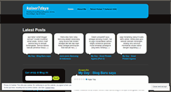 Desktop Screenshot of kaiser7days.wordpress.com