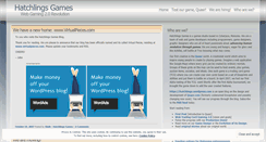 Desktop Screenshot of hatchlings.wordpress.com