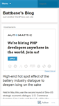 Mobile Screenshot of battbase.wordpress.com