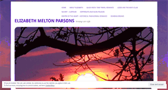 Desktop Screenshot of elizabethmeltonparsons.wordpress.com