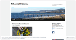 Desktop Screenshot of nyhamnsbyaforening.wordpress.com