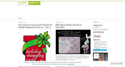 Desktop Screenshot of paperplaceaustin.wordpress.com
