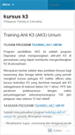 Mobile Screenshot of kursusk3.wordpress.com