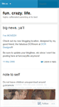 Mobile Screenshot of funcrazylife.wordpress.com