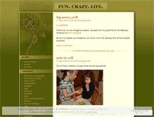 Tablet Screenshot of funcrazylife.wordpress.com