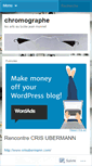 Mobile Screenshot of chromographe.wordpress.com