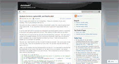 Desktop Screenshot of christianb7.wordpress.com
