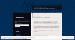 Desktop Screenshot of brionyjae.wordpress.com