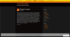 Desktop Screenshot of farat.wordpress.com