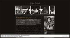Desktop Screenshot of iamtomjoad.wordpress.com