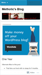 Mobile Screenshot of metholic.wordpress.com