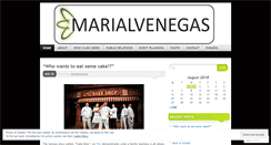 Desktop Screenshot of marialvenegas.wordpress.com