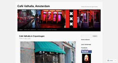 Desktop Screenshot of cafevalhalla.wordpress.com
