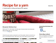 Tablet Screenshot of homesickyorkshirelass.wordpress.com