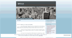 Desktop Screenshot of ligesh.wordpress.com
