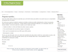 Tablet Screenshot of omeuregimedukan.wordpress.com
