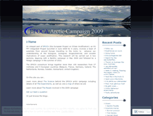 Tablet Screenshot of epocaarctic2009.wordpress.com