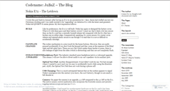 Desktop Screenshot of jubaz.wordpress.com
