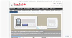 Desktop Screenshot of homecontrolsblog.wordpress.com