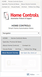 Mobile Screenshot of homecontrolsblog.wordpress.com