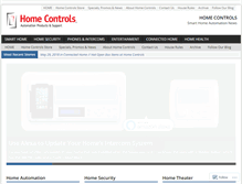 Tablet Screenshot of homecontrolsblog.wordpress.com
