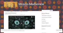 Desktop Screenshot of mondomedievale.wordpress.com