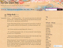 Tablet Screenshot of dangtudodammy.wordpress.com