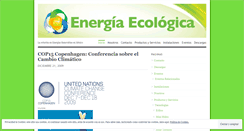 Desktop Screenshot of energiaecologicamx.wordpress.com