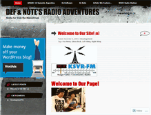 Tablet Screenshot of defnote.wordpress.com