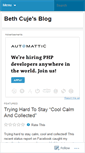 Mobile Screenshot of bethcuje.wordpress.com