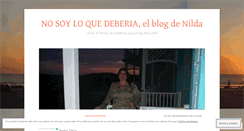 Desktop Screenshot of elnosoyloquedeberia.wordpress.com