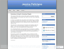 Tablet Screenshot of jessicafeliciano.wordpress.com