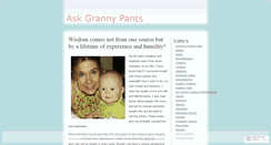 Desktop Screenshot of grannypantsspeaks.wordpress.com