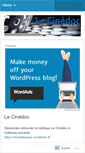 Mobile Screenshot of cinedoc56.wordpress.com