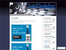 Tablet Screenshot of cinedoc56.wordpress.com