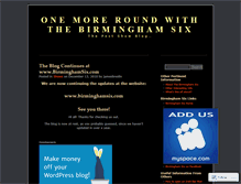 Tablet Screenshot of birminghamsix.wordpress.com