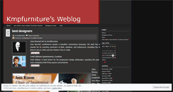 Desktop Screenshot of kmpfurniture.wordpress.com