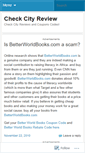 Mobile Screenshot of checkcityreview.wordpress.com