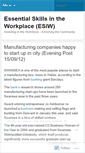 Mobile Screenshot of essentialskillsinwork.wordpress.com