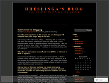 Tablet Screenshot of hheslinga.wordpress.com