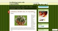 Desktop Screenshot of agrotrade.wordpress.com