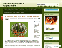 Tablet Screenshot of agrotrade.wordpress.com