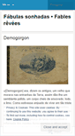Mobile Screenshot of fabulassonhadas.wordpress.com